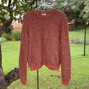H&M Orange Knit Sweater